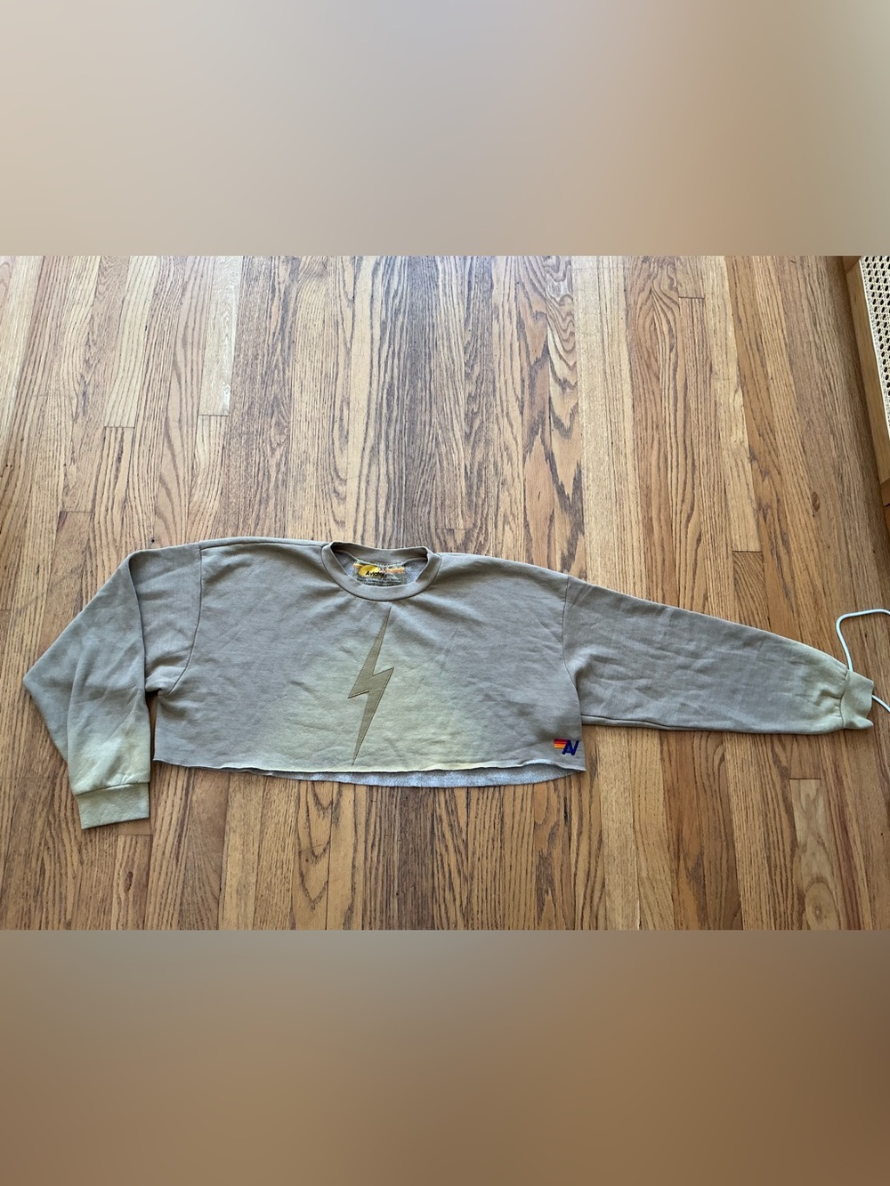 Aviator cropped sweater